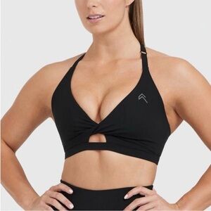 Oner Active Black Unified Move Twist Sports Bra Medium